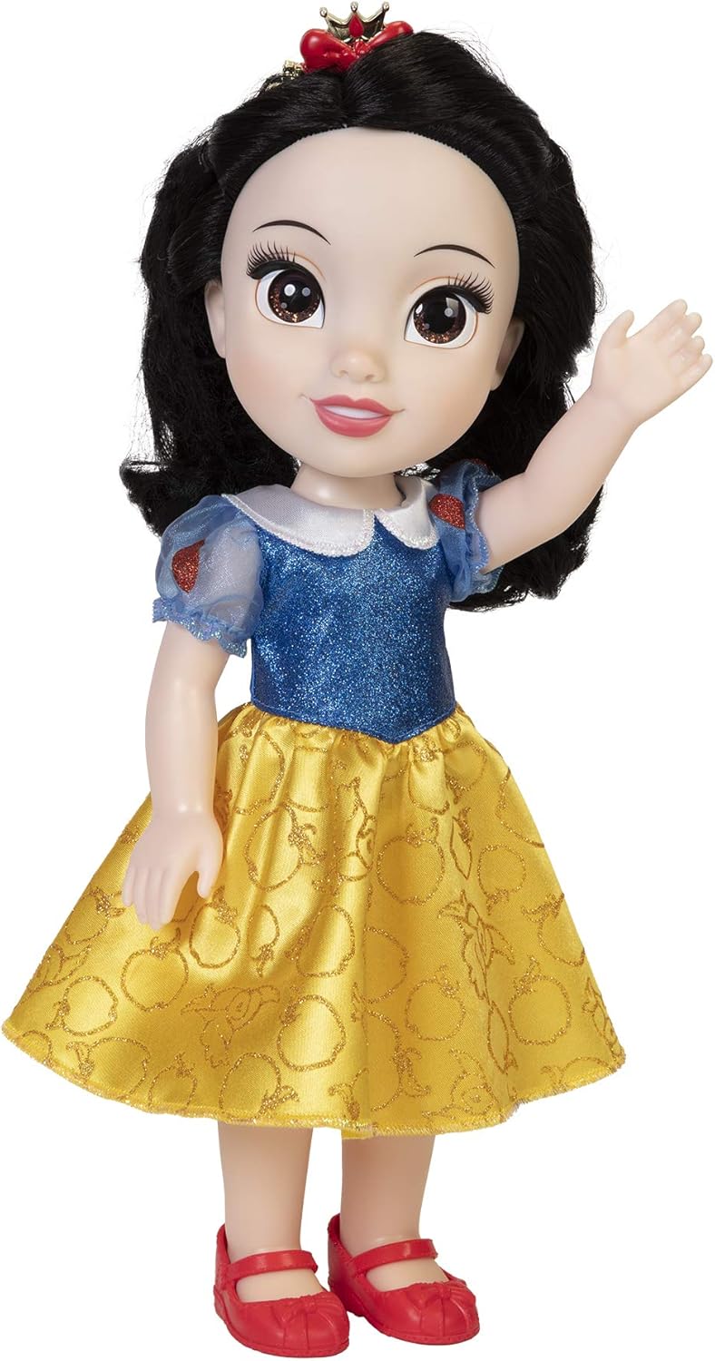 Disney Princess My Friend Schneewittchen-Puppe, 35,6 cm hoch, inklusive abnehmbarem Outfit und Diadem
