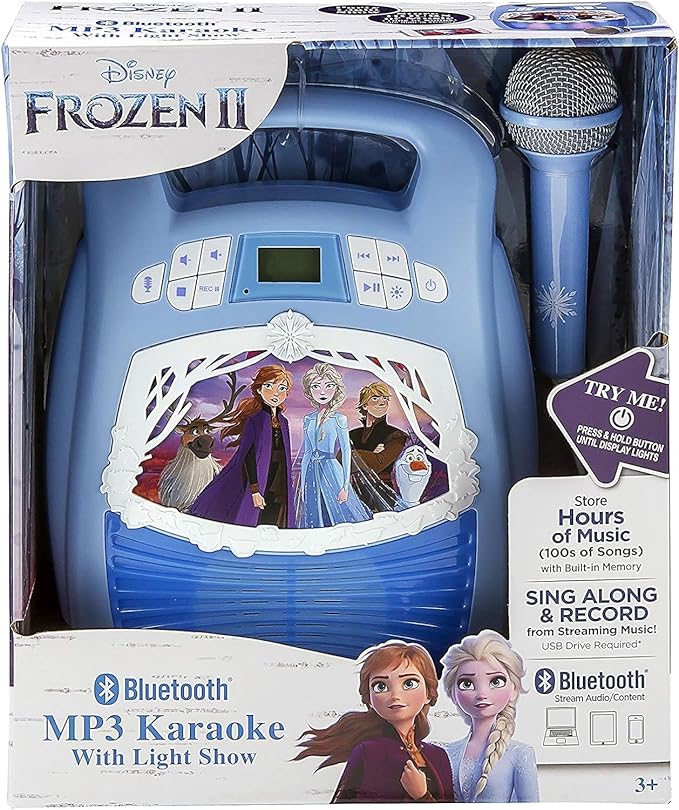 eKids -FR-553v9M Frozen Karaoke Bluetooth Frozen