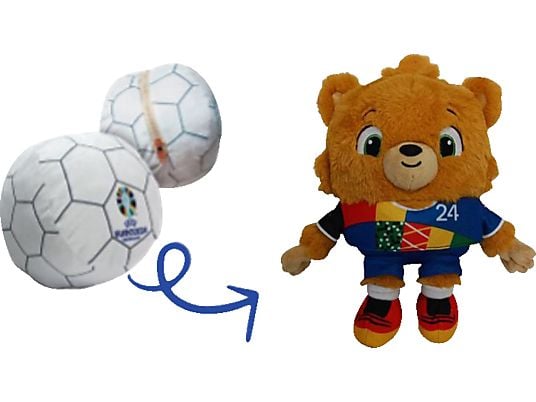 UEFA EURO 2024™ 2-in-1 Wendeplüsch – 35 cm Plüschfigur