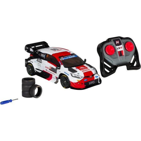 Nikko 1:16 Rallye-Serie mit zusätzlichen Reifen RC - TOYOTA GAZOO Racing MONTE CARLO RALLYE 2023 - KALLE ROVANPERA