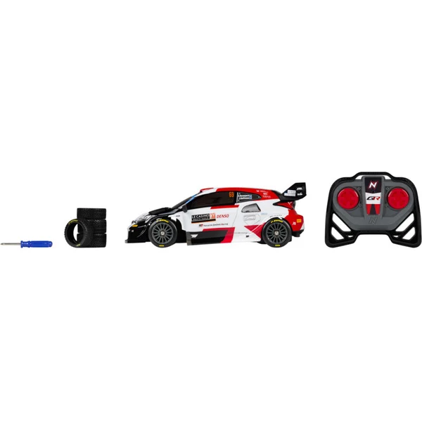 Nikko 1:16 Rallye-Serie mit zusätzlichen Reifen RC - TOYOTA GAZOO Racing MONTE CARLO RALLYE 2023 - KALLE ROVANPERA