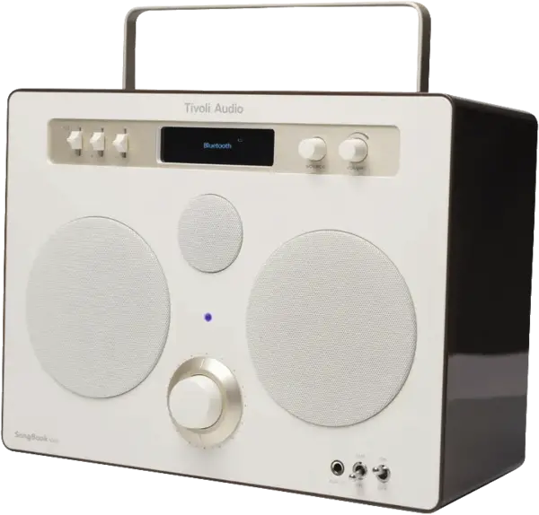 Tivoli Audio SongBook MAX – Bluetooth-Lautsprecher – Creme/Braun
