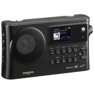 SANGEAN WFR-28BT – Internet-/DAB+ Radio mit Bluetooth – Schwarz