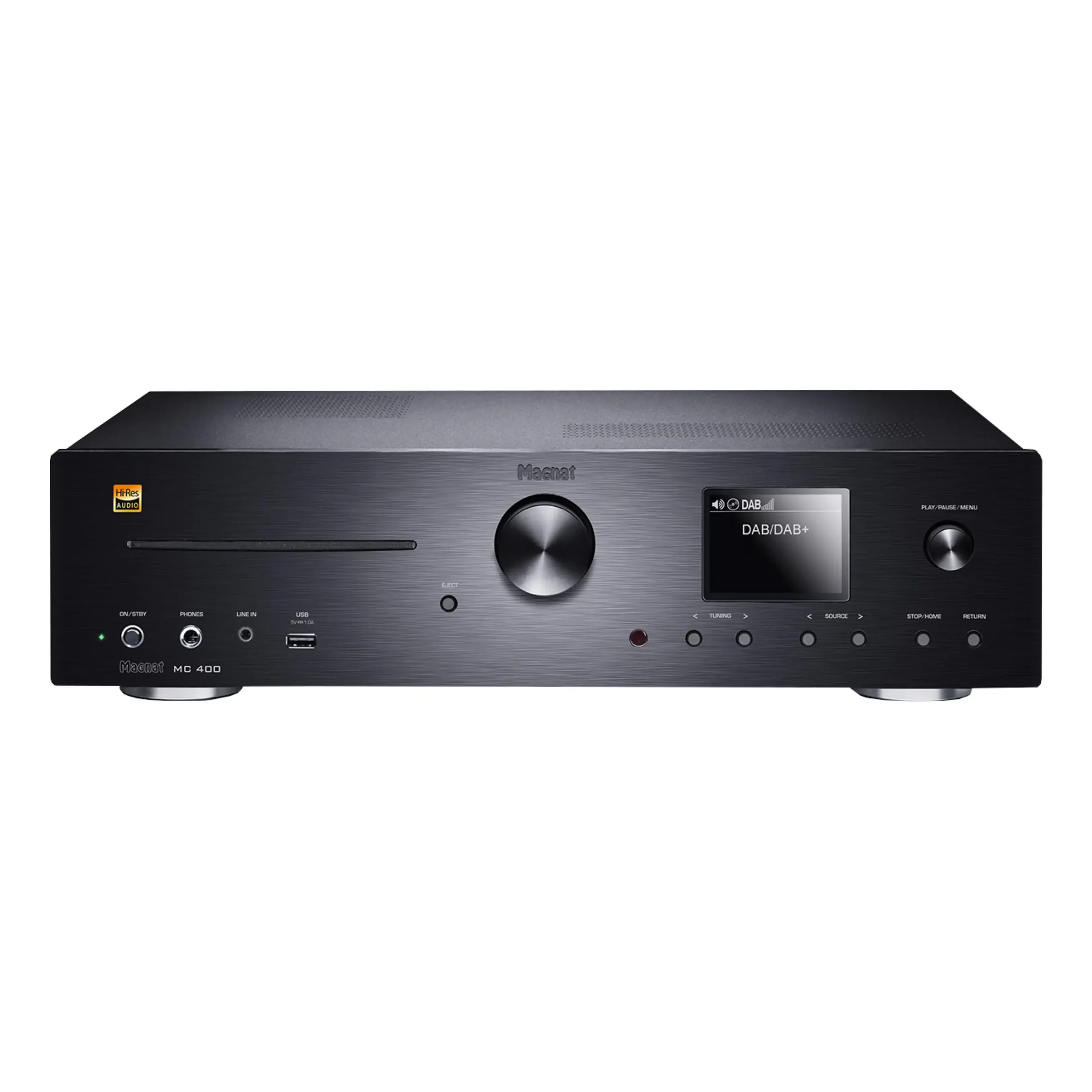 MAGNAT MC 400 Black – High-End Stereo Netzwerk Receiver mit CD, DAB+, Bluetooth & Streaming – Bild 4