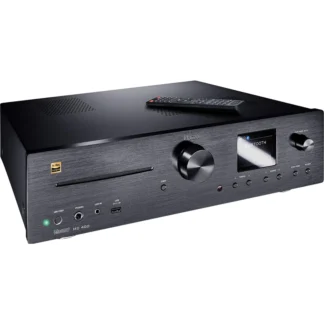 MAGNAT MC 400 Black – High-End Stereo Netzwerk Receiver mit CD, DAB+, Bluetooth & Streaming