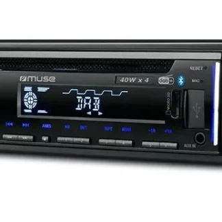 MUSE M-1229 DAB Autoradio – DAB+ / FM RDS – USB, SD/MMC & AUX – 4 × 40 W