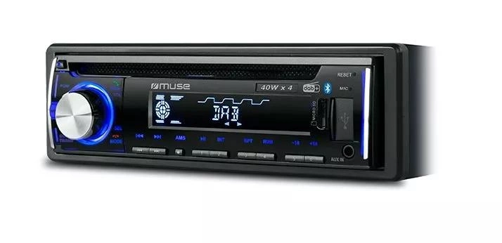 MUSE M-1229 DAB Autoradio – DAB+ / FM RDS – USB, SD/MMC & AUX – 4 × 40 W