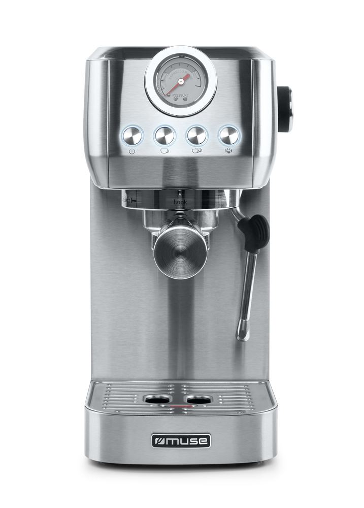 MUSE MS-250 EM Espressomaschine – 1350 W – Edelstahl / Inox – Bild 3
