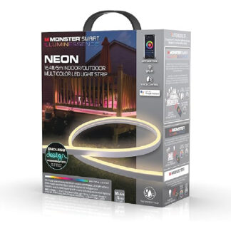 Monster Illuminessence Neon LED Strip – 5 m – RGB – Indoor & Outdoor – Smart WiFi