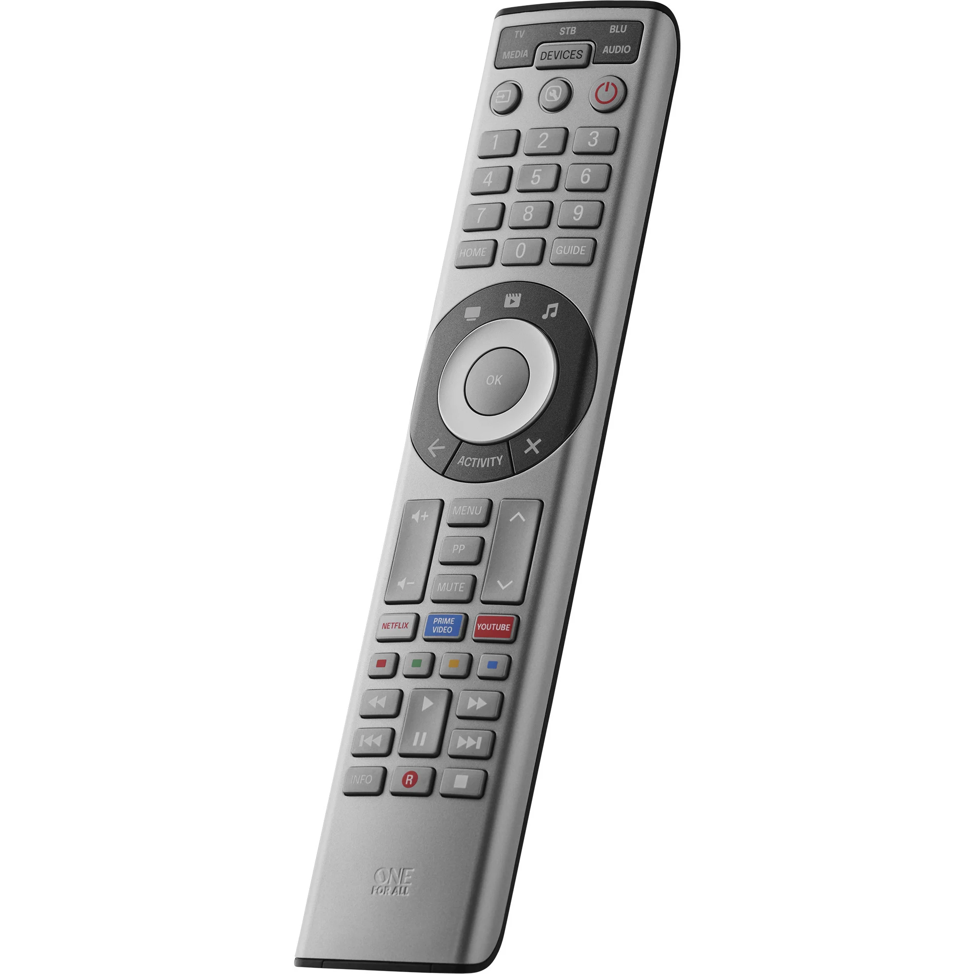 ONE FOR ALL Smart Control Pro 5 – Universal-Fernbedienung mit App – Schwarz – Bild 3
