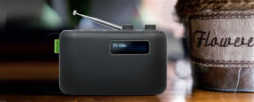 MUSE M-108 DB – Tragbares DAB+ / UKW Digitalradio – Schwarz – Bild 3