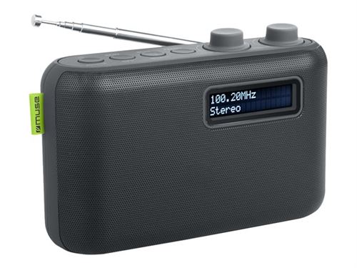 MUSE M-108 DB – Tragbares DAB+ / UKW Digitalradio – Schwarz – Bild 4