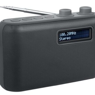 MUSE M-108 DB – Tragbares DAB+ / UKW Digitalradio – Schwarz