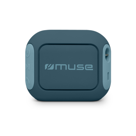 MUSE M-360 BTB – Premium Bluetooth-Lautsprecher – 5 W – Bass Boost – IPX4 – Himmelblau – Bild 3