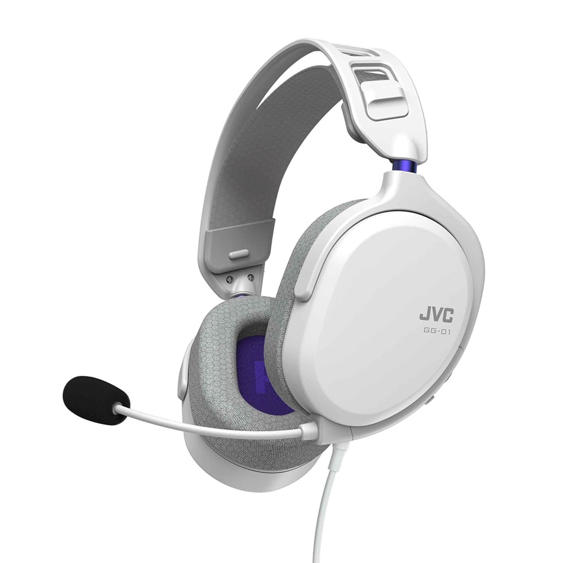 JVC GG-01HQ Kabelgebundenes Gaming-Headset – Weiss