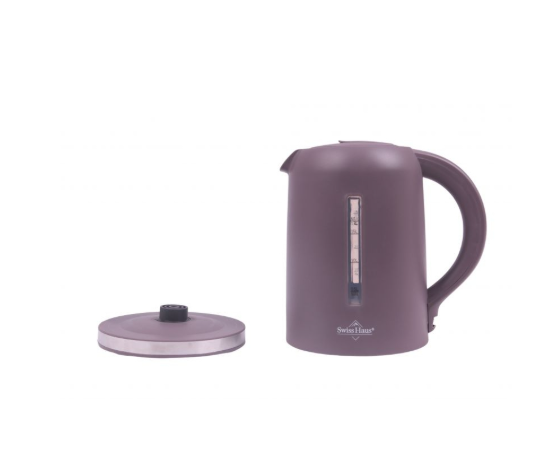 Swiss Haus Wasserkocher „Lake Geneva Collection“ 1,7 L – Taupe-Lila SH-PWK1817