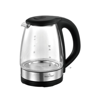 Swiss Haus Glaswasserkocher „Zermatt Glacier Collection“ 1,7 L – 1500 W SH-GWK2217