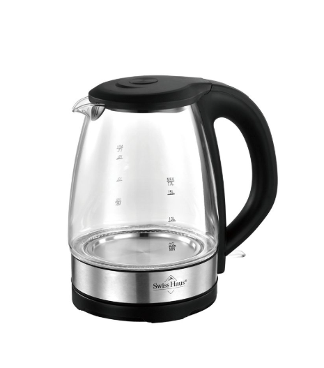 Swiss Haus Glaswasserkocher „Zermatt Glacier Collection“ 1,7 L – 1500 W SH-GWK2217