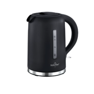 Swiss Haus Wasserkocher „Lake Geneva Collection“ 1,7 L – Schwarz SH-PWK2317