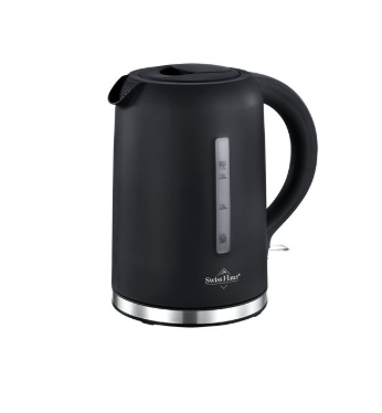 Swiss Haus Wasserkocher „Lake Geneva Collection“ 1,7 L – Schwarz SH-PWK2317