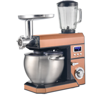 Swiss Haus Küchenmaschine „Zermatt Glacier Collection“ 1500 W – 8,5 L, Kupfer KM2285BG