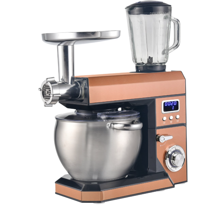 Swiss Haus Küchenmaschine „Zermatt Glacier Collection“ 1500 W – 8,5 L, Kupfer KM2285BG